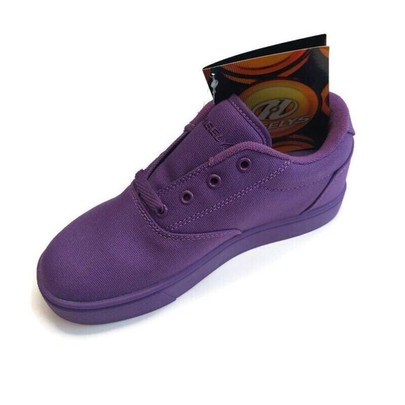 HEELYS Youth Size 5 Womens 6 Launch Skate Shoes 770873H Purple Solid - Picture 3 of 8